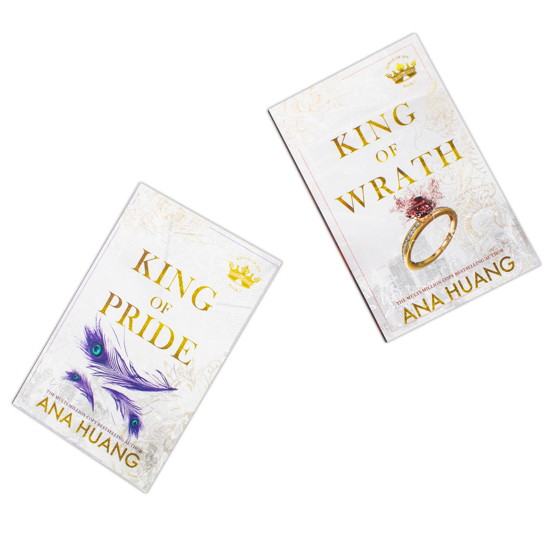 Kings of Sin Series 2 Books Collection Set By Ana Huang (King of Wrath, King of Pride)