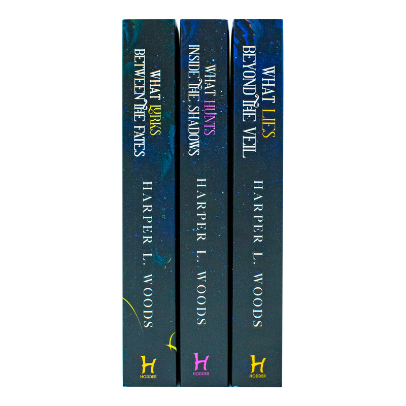 Of Flesh and Bone Series 3 Books Collection Set by Harper L. Woods (What Lies Beyond the Veil, What Hunts Inside the Shadows and What Lurks Between the Fates)