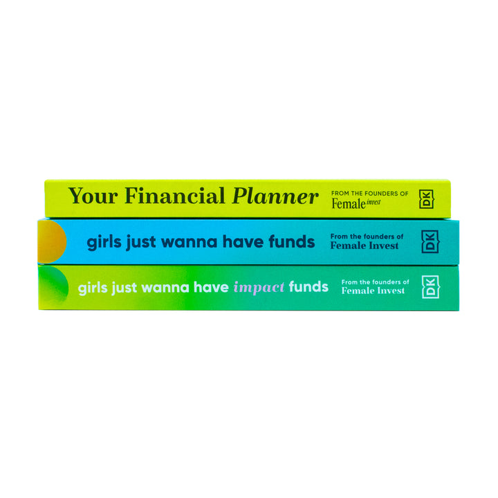 Your Financial Planner, Girls Just Wanna Have Impact Funds and Girls Just Wanna Have Funds By Camilla Falkenberg, Emma Due Bitz, Anna-Sophie Hartvigsen 3 Books Collection Set