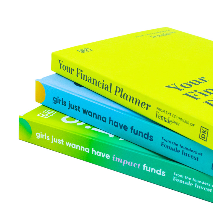 Your Financial Planner, Girls Just Wanna Have Impact Funds and Girls Just Wanna Have Funds By Camilla Falkenberg, Emma Due Bitz, Anna-Sophie Hartvigsen 3 Books Collection Set