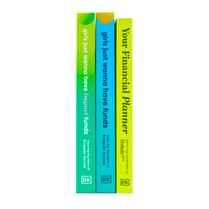 Your Financial Planner, Girls Just Wanna Have Impact Funds and Girls Just Wanna Have Funds By Camilla Falkenberg, Emma Due Bitz, Anna-Sophie Hartvigsen 3 Books Collection Set