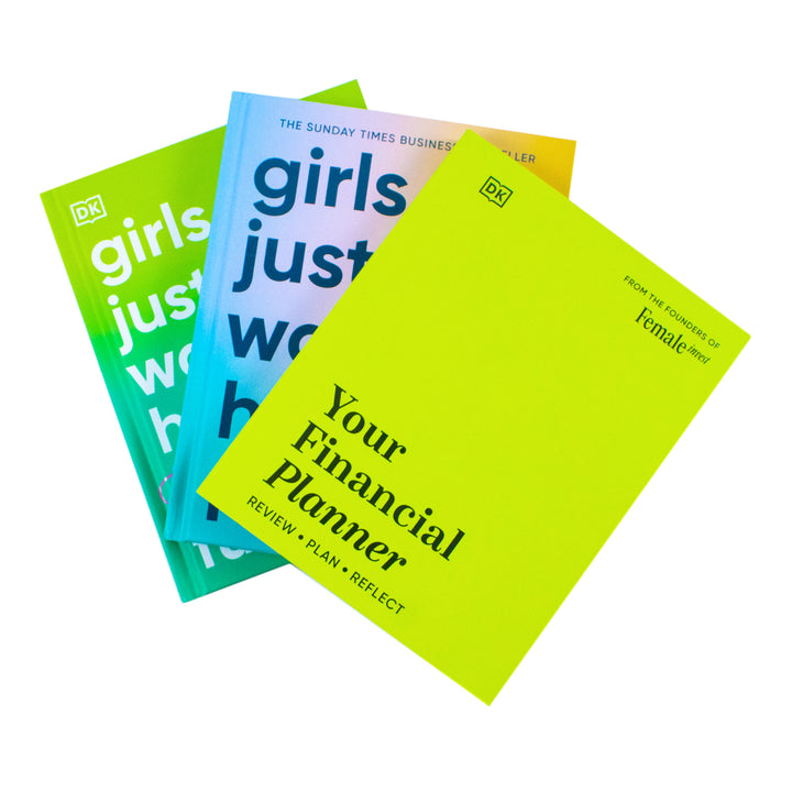 Your Financial Planner, Girls Just Wanna Have Impact Funds and Girls Just Wanna Have Funds By Camilla Falkenberg, Emma Due Bitz, Anna-Sophie Hartvigsen 3 Books Collection Set