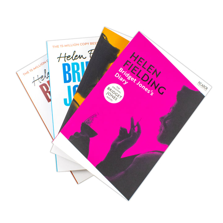 Bridget Jones Series By Helen Fielding Complete 4 Books Collection Set (Bridget Jones's Diary, The Edge of Reason, Mad About the Boy and Bridget Jones's Baby)