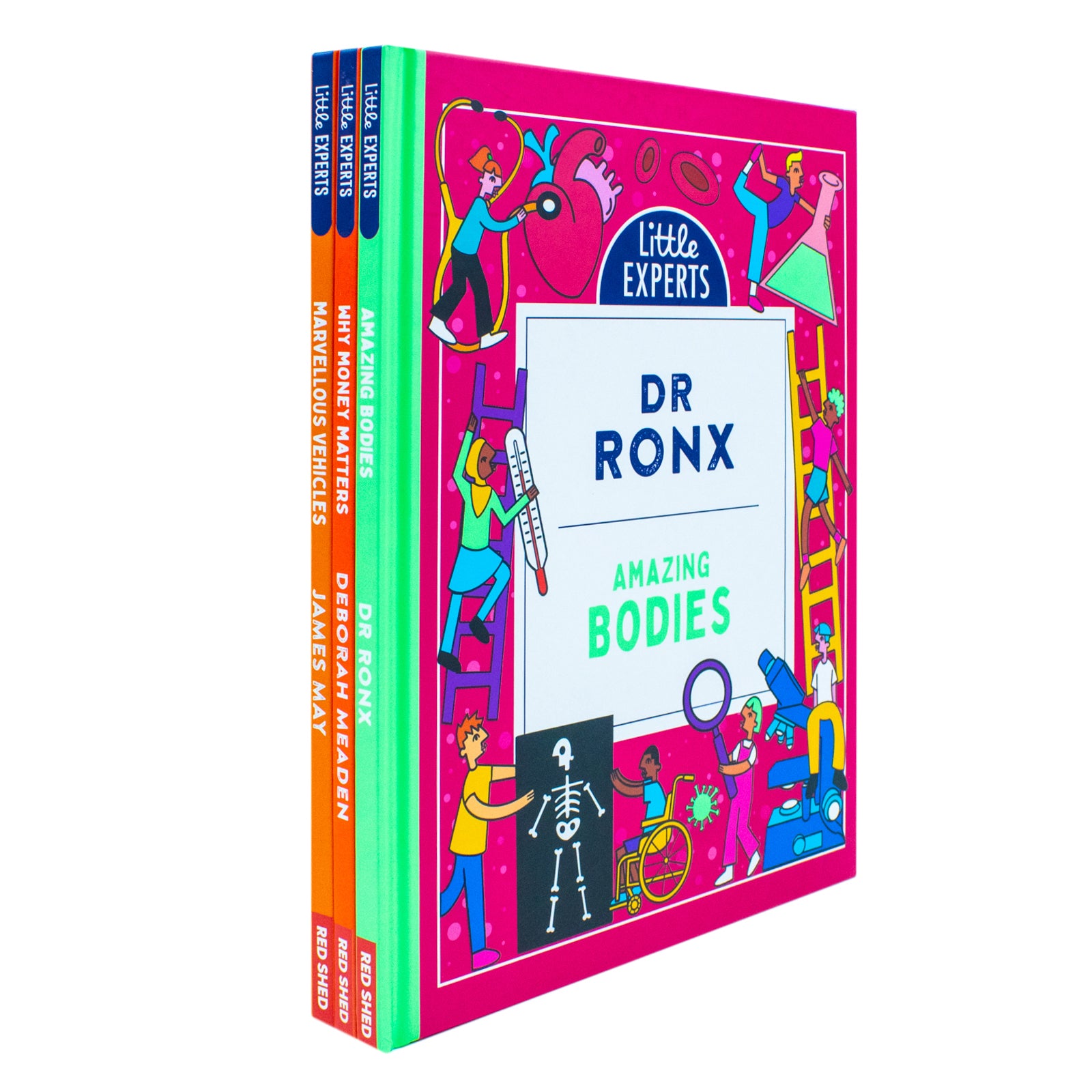Little Experts Series 3 Books Collection Set By James May, Dr Ronx & D ...