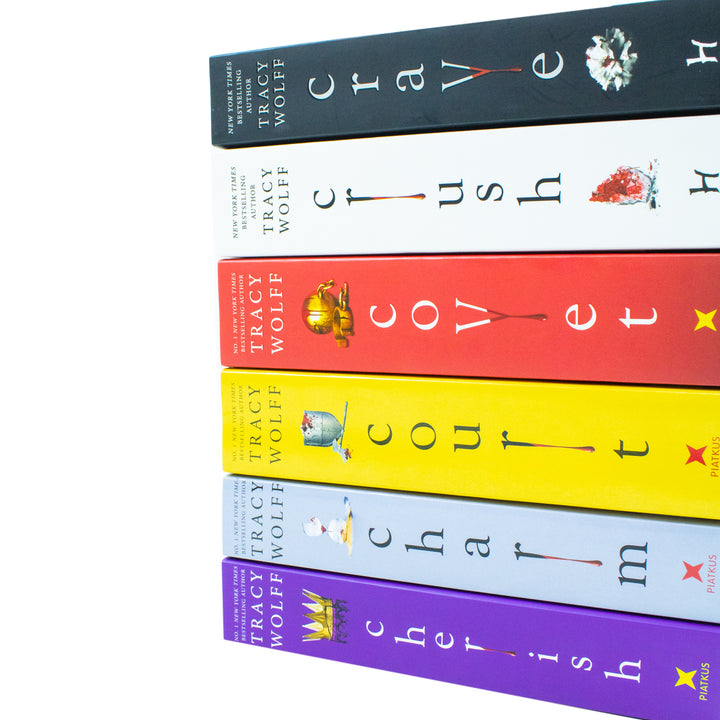 Crave Series 6 Books Collection Set by Tracy Wolff | Fantasy Romance Vampire Book Set for Ages 12+ (Crave, Crush, Covet, Court, Charm & Cherish)