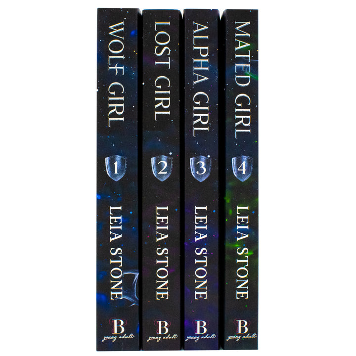 Wolf Girl Series 4 Books Collection Set By Leia Stone (Wolf Girl, Lost Girl, Alpha Girl and Mated Girl)