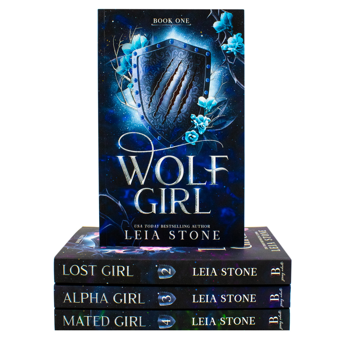 Wolf Girl Series 4 Books Collection Set By Leia Stone (Wolf Girl, Lost Girl, Alpha Girl and Mated Girl)