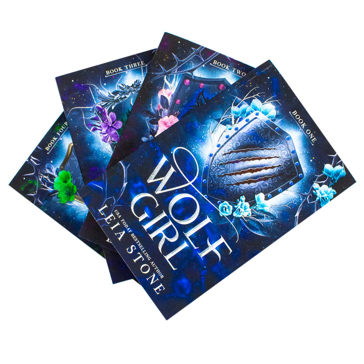 Wolf Girl Series 4 Books Collection Set By Leia Stone (Wolf Girl, Lost Girl, Alpha Girl and Mated Girl)