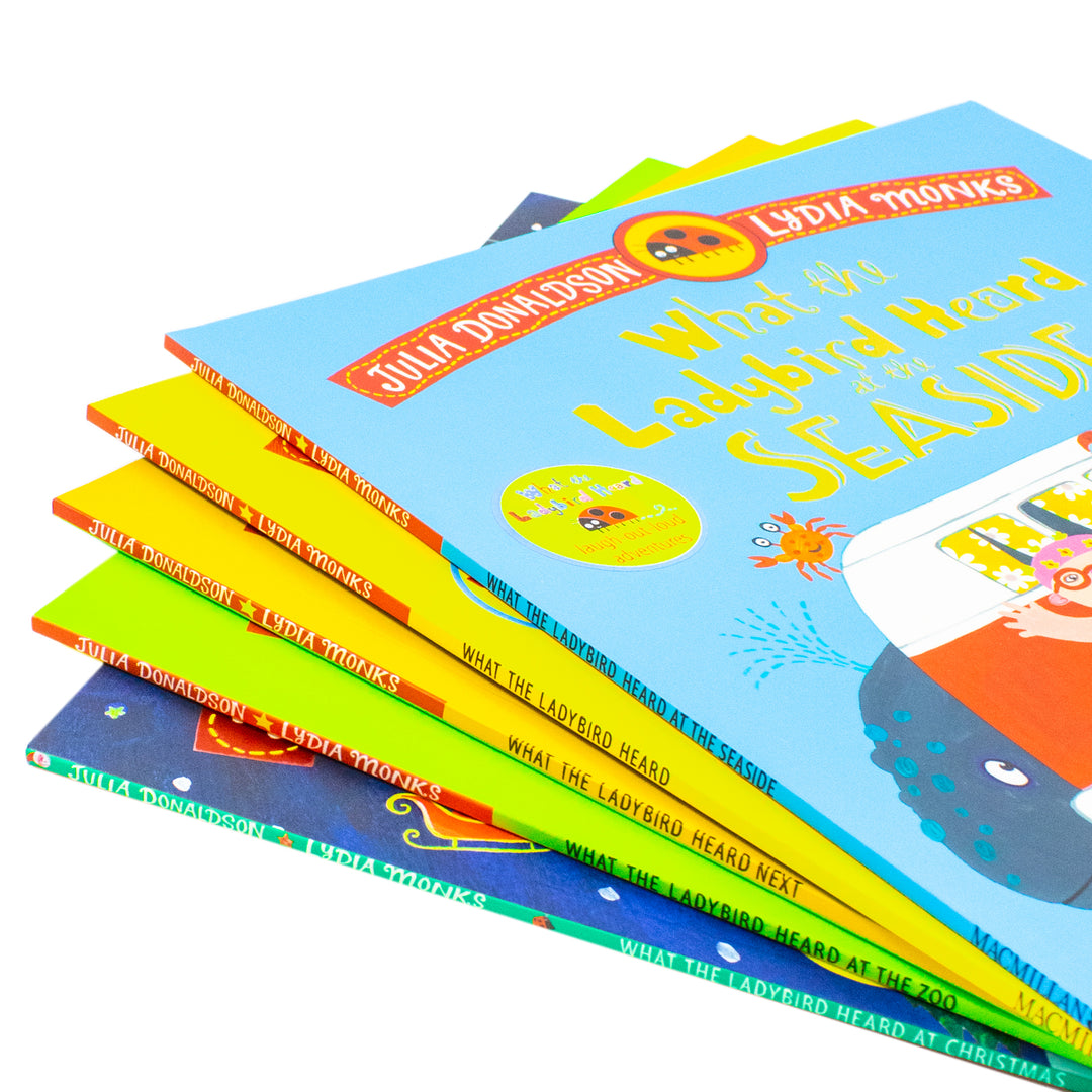 What the Ladybird Heard Series 5 Books Collection Set by Julia Donaldson & Lydia Monks | Picture Books