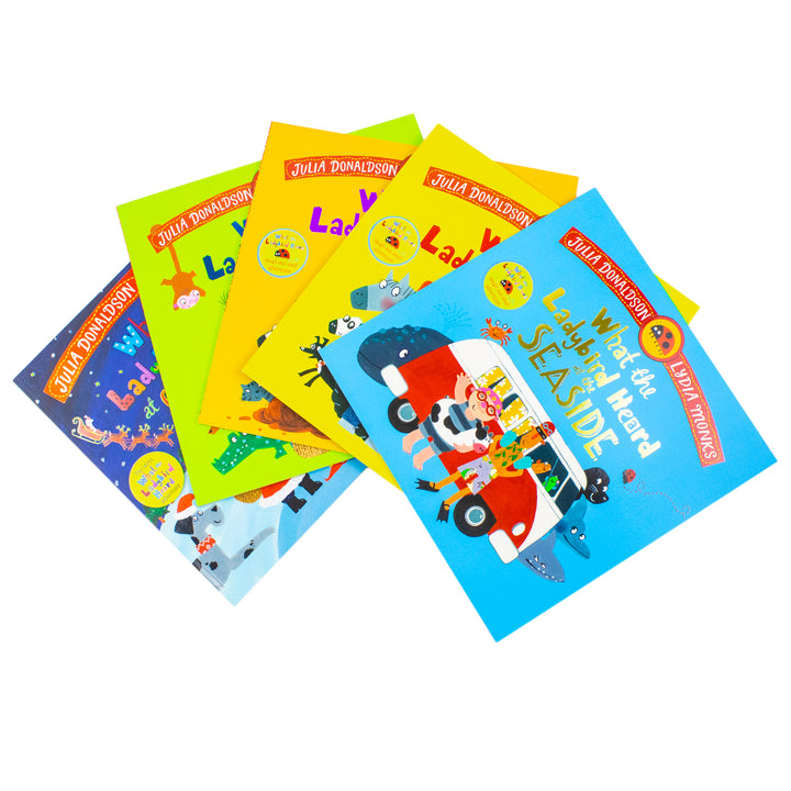 What the Ladybird Heard Series 5 Books Collection Set by Julia Donaldson & Lydia Monks | Picture Books