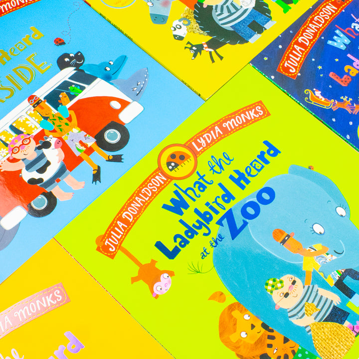 What the Ladybird Heard Series 5 Books Collection Set by Julia Donaldson & Lydia Monks | Picture Books
