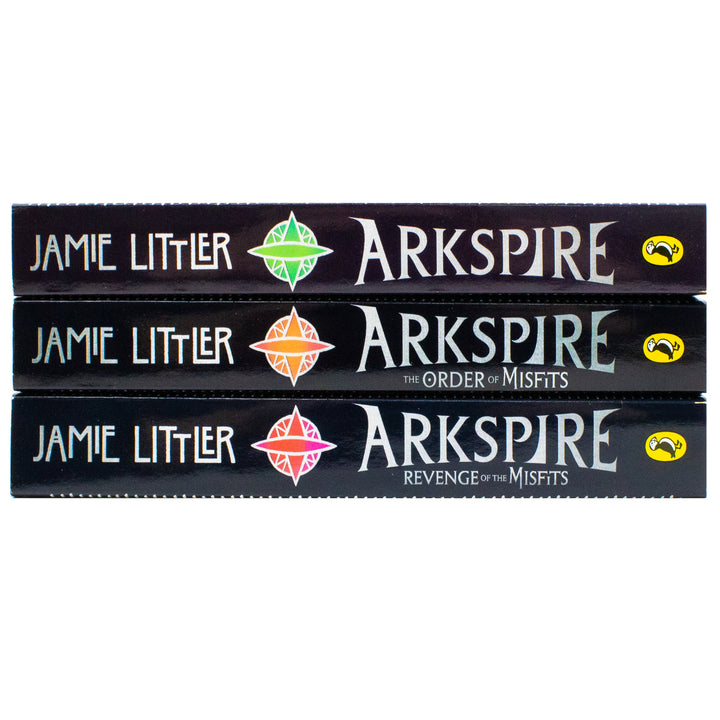 Arkspire Series 3 Books Collection Set By Jamie Littler (Arkspire, The Order of Misfits and Revenge of the Misfits) | Paperback