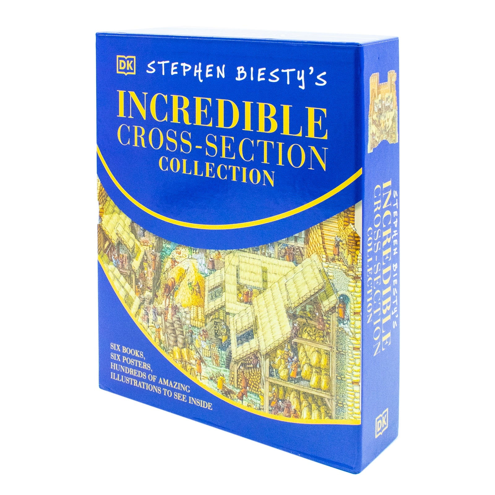 Stephen Biesty's Incredible Cross-Sections 6-Book Collection Box
