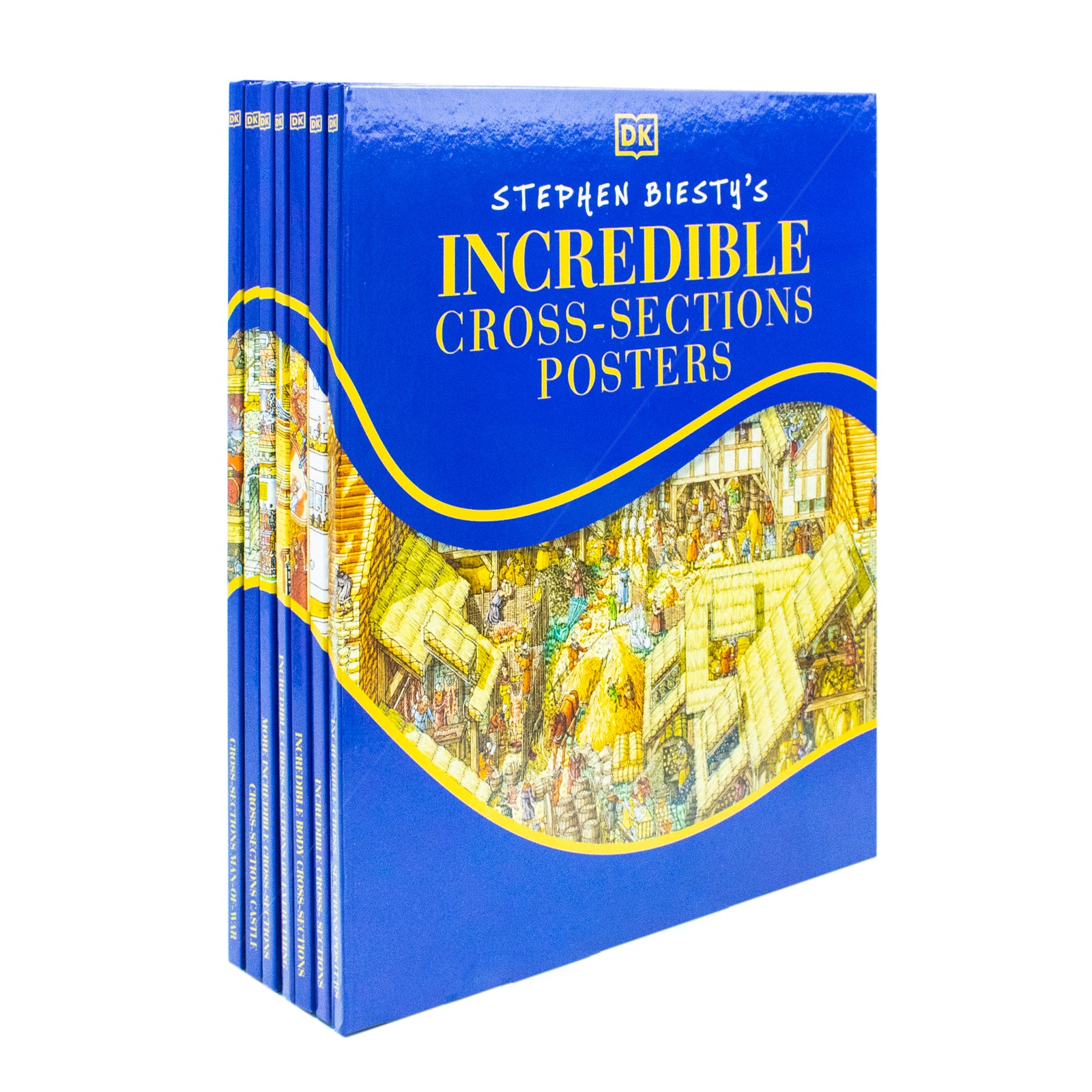 Stephen Biesty's Incredible Cross-Sections 6-Book Collection Box