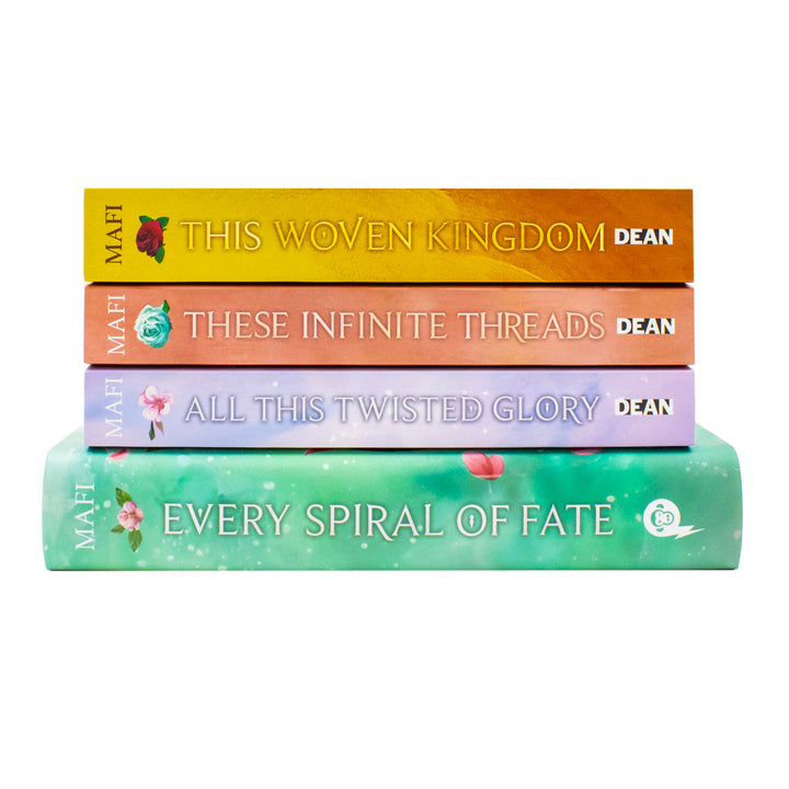 This Woven Kingdom Series 4 Books Collection Set By Tahereh Mafi (This Woven Kingdom, These Infinite Threads, All This Twisted Glory and Every Spiral of Fate)