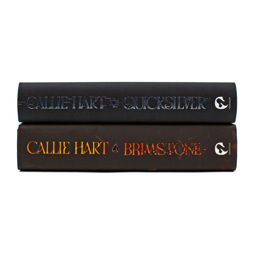 Fae and Alchemy Series 2 Books Hardback Collection Set By Callie Hart (Quicksilver and Brimstone)