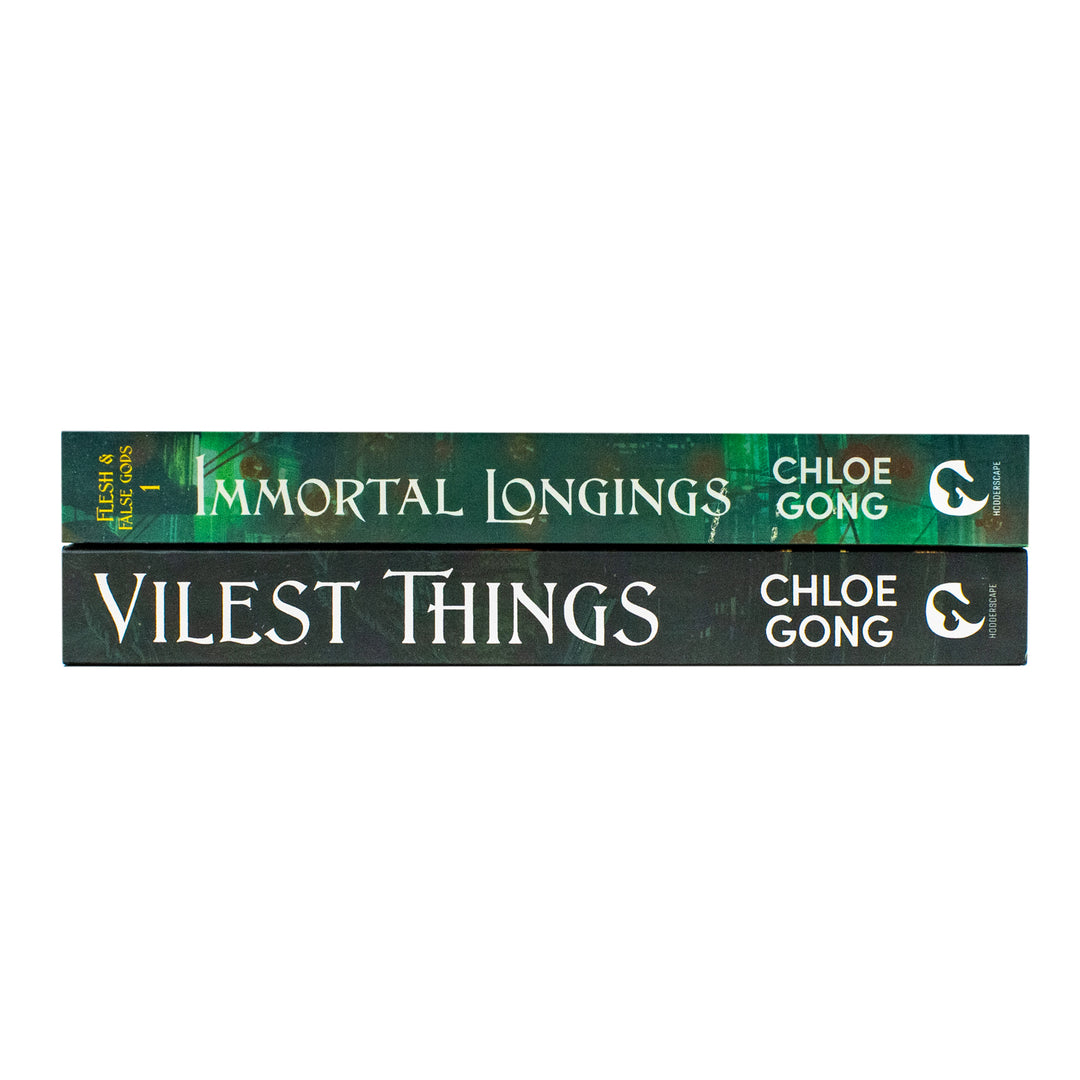 Flesh and False Gods Series 2 Books Collection Set By Chloe Gong (Vilest Things and Immortal Longings) | Paperback