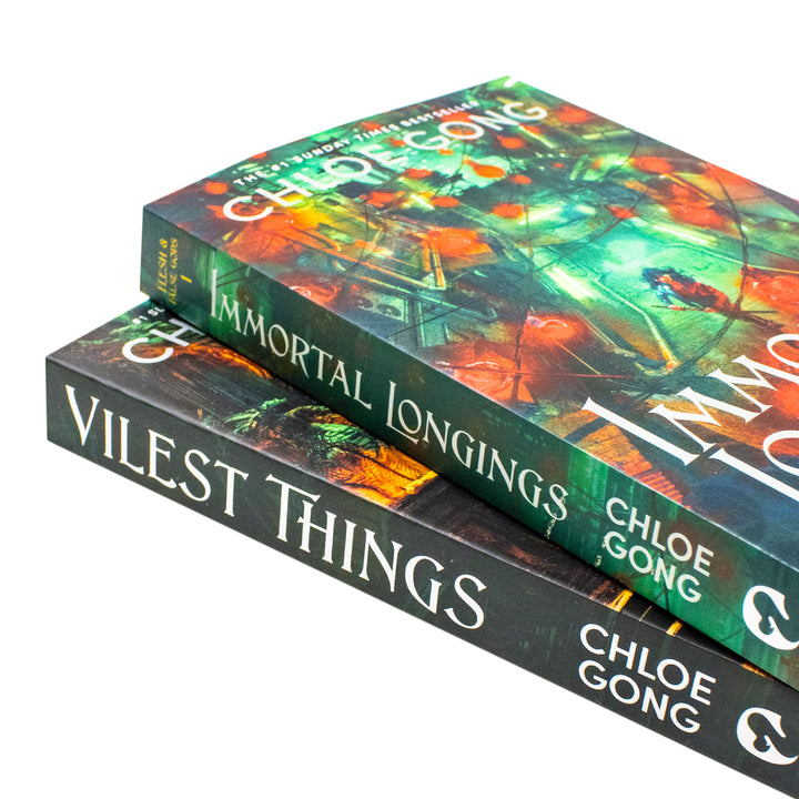 Flesh and False Gods Series 2 Books Collection Set By Chloe Gong (Vilest Things and Immortal Longings) | Paperback