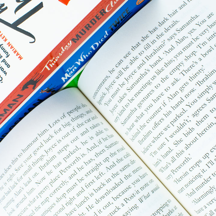 Richard Osman 4 Book Set – The Thursday Murder Club, The Man Who Died Twice & More | Mystery, Crime Thrillers, UK Author, Collection