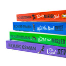 Richard Osman 4 Book Set – The Thursday Murder Club, The Man Who Died Twice & More | Mystery, Crime Thrillers, UK Author, Paperback Collection