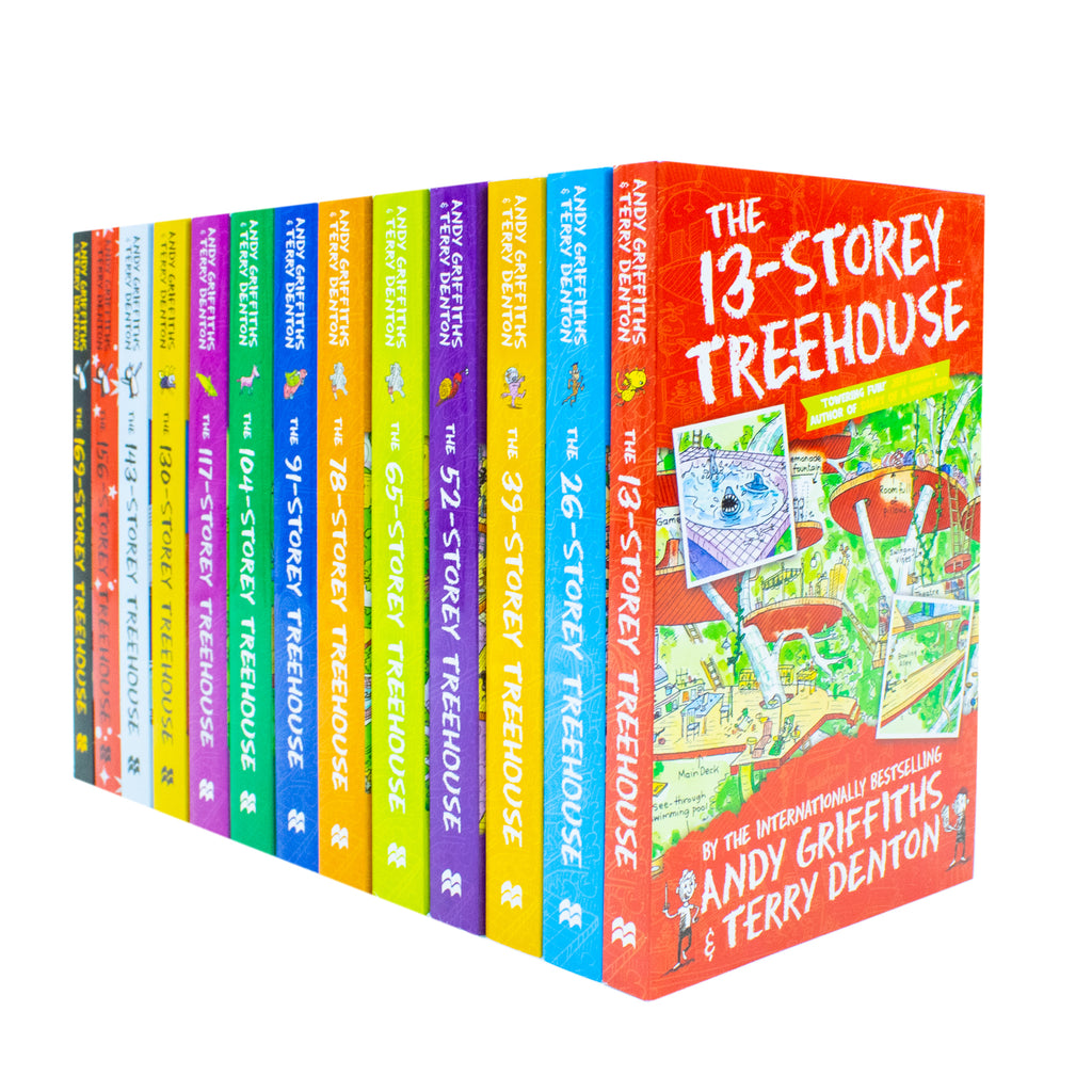 Treehouse Series by Andy Griffiths - 1-13 Books Collection