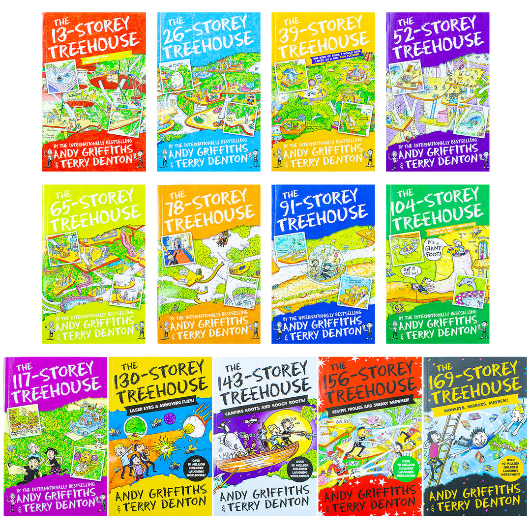 Treehouse Collection Treehouse Series by Andy Griffiths - 1-13 Books Collection – Lowplex Books