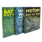 Map by Map Series 3 Books Collection Set By Peter Snow (Battles Map By Map, History of the World Map By Map, World War II Map By Map