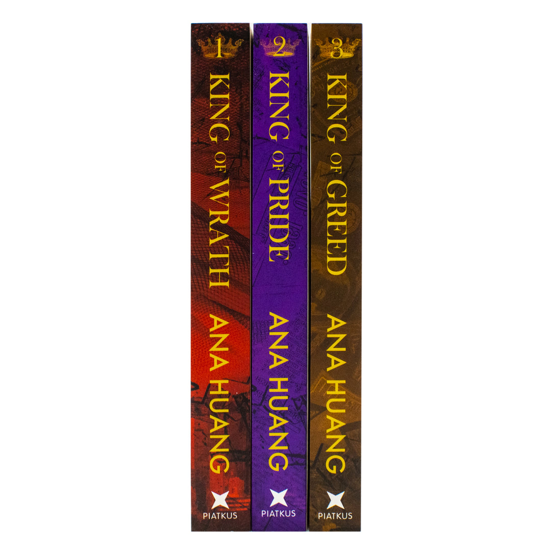 Ana Huang King of Sin Series 3 Books Collection Set – Steamy Romance Book Series (King of Wrath, King of Pride, King of Greed) | Bestselling Fiction