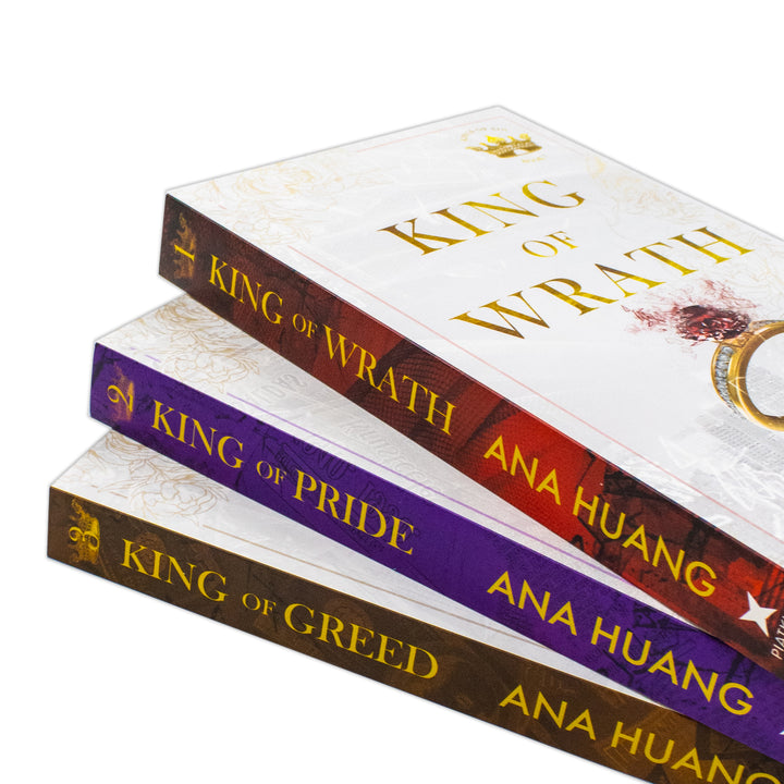 Ana Huang King of Sin Series 3 Books Collection Set – Steamy Romance Book Series (King of Wrath, King of Pride, King of Greed) | Bestselling Fiction