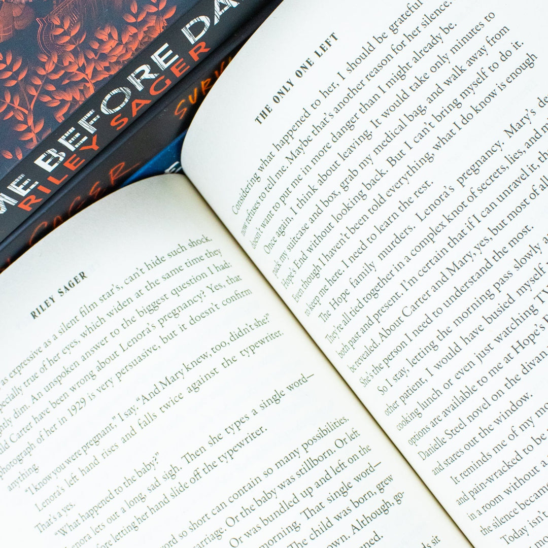 Riley Sager Thriller Collection – 4 Book Set (Home Before Dark, Survive The Night & More) | Mystery, Suspense, Fiction, Bestseller, Novels