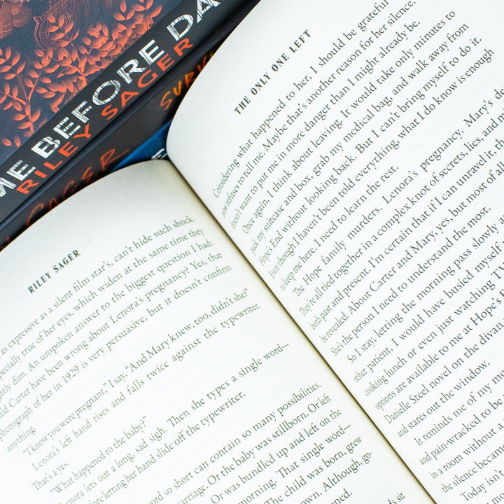 Riley Sager Thriller Collection – 4 Book Set (Home Before Dark, Survive The Night & More) | Mystery, Suspense, Fiction, Bestseller, Novels