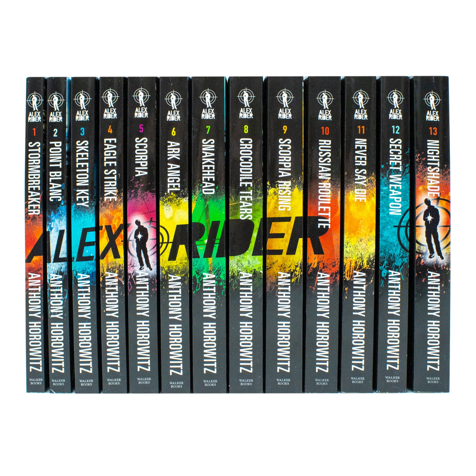 Alex Riley Author Alex Rider Series 13 Books Collection by Anthony Horowitz – Lowplex Books
