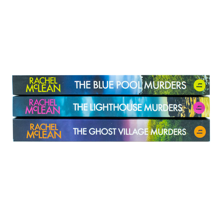 Dorset Crime Series 7-9 Collection 3 Books Set By Rachel McLean (The Blue Pool Murders, The Lighthouse Murders and The Ghost Village Murders)
