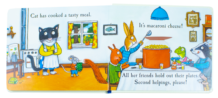 Julia Donaldson Tales From Acorn Wood Series Collection 5 Books Set (Cat's Cookbook, Squirrel's Snowman, Mole's Spectacles, Badger's Band & Dormouse Has a Cold)