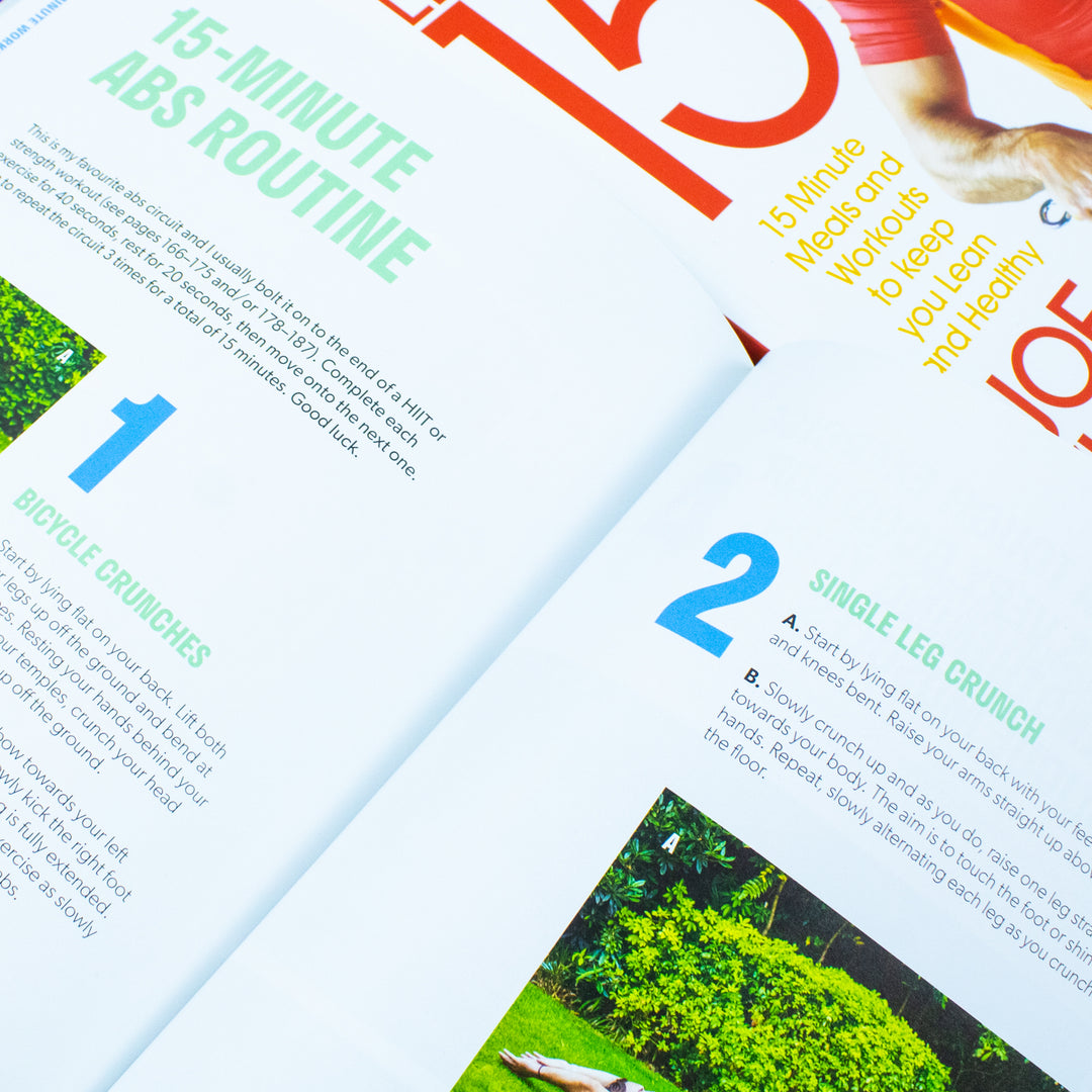 Lean in 15 The Shift Plan and [Hardcover] Feel Good In 15 By Joe Wicks 2 Books Collection Set