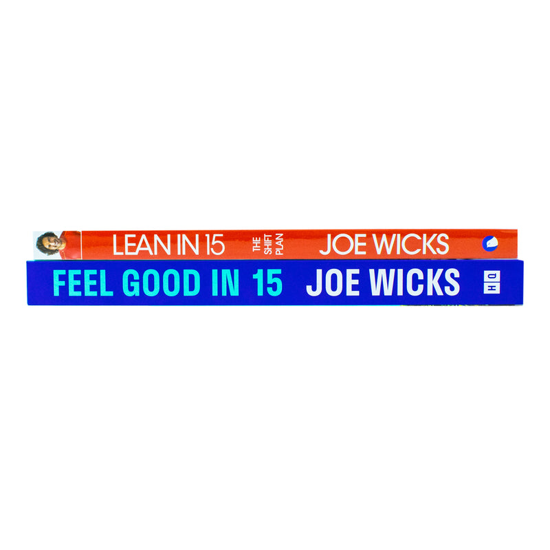 Lean in 15 The Shift Plan and [Hardcover] Feel Good In 15 By Joe Wicks 2 Books Collection Set