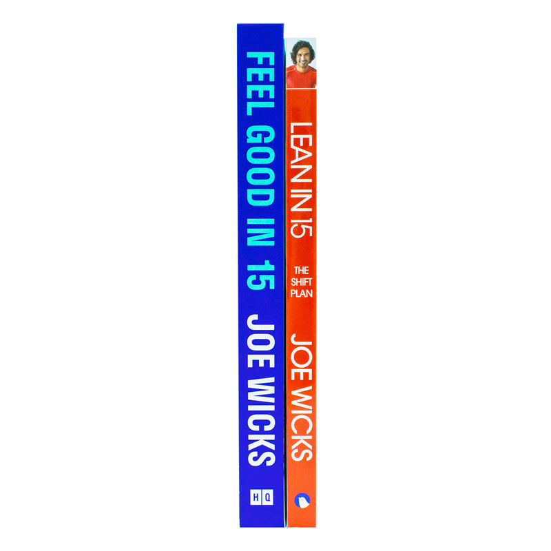 Lean in 15 The Shift Plan and [Hardcover] Feel Good In 15 By Joe Wicks 2 Books Collection Set