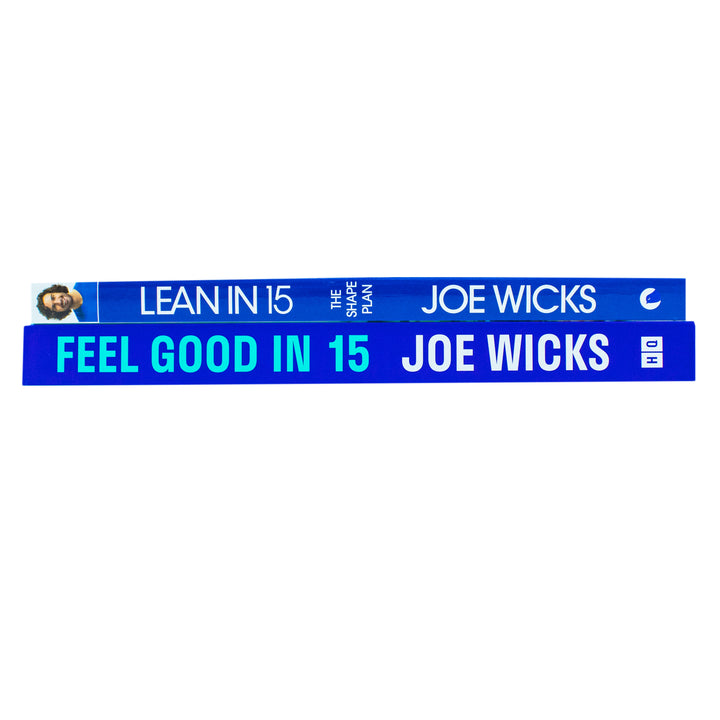 Lean in 15 The Shape Plan and [Hardcover] Feel Good In 15 By Joe Wicks 2 Books Collection Set