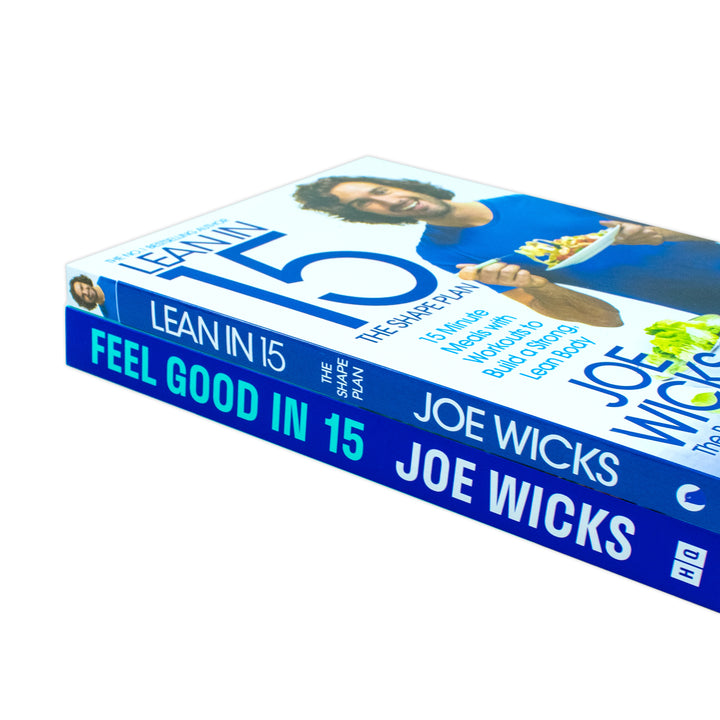 Lean in 15 The Shape Plan and [Hardcover] Feel Good In 15 By Joe Wicks 2 Books Collection Set