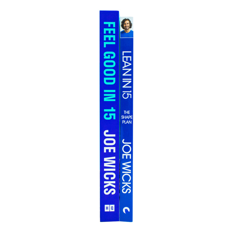 Lean in 15 The Shape Plan and [Hardcover] Feel Good In 15 By Joe Wicks 2 Books Collection Set