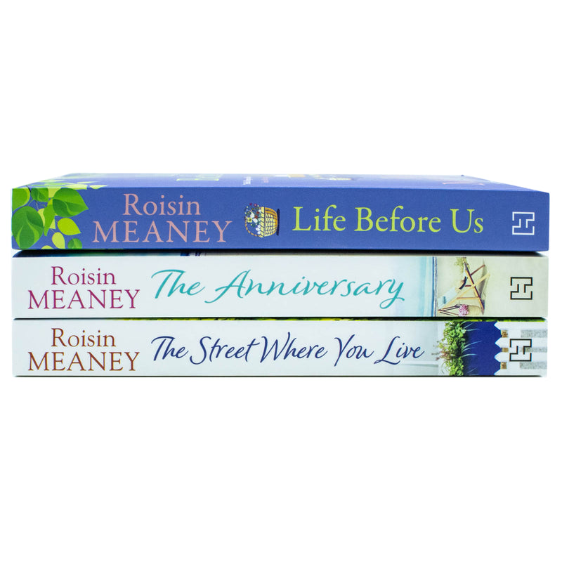 Roisin Meaney Collection 3 Books Set (The Anniversary, The Street Where You Live & Life Before Us)