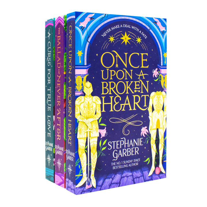 Once Upon a Broken Heart Series 3 Book Collection Set by Stephanie Garber – YA Fantasy Romance, Magic, Curses, Love Stories, Enchanted Adventure