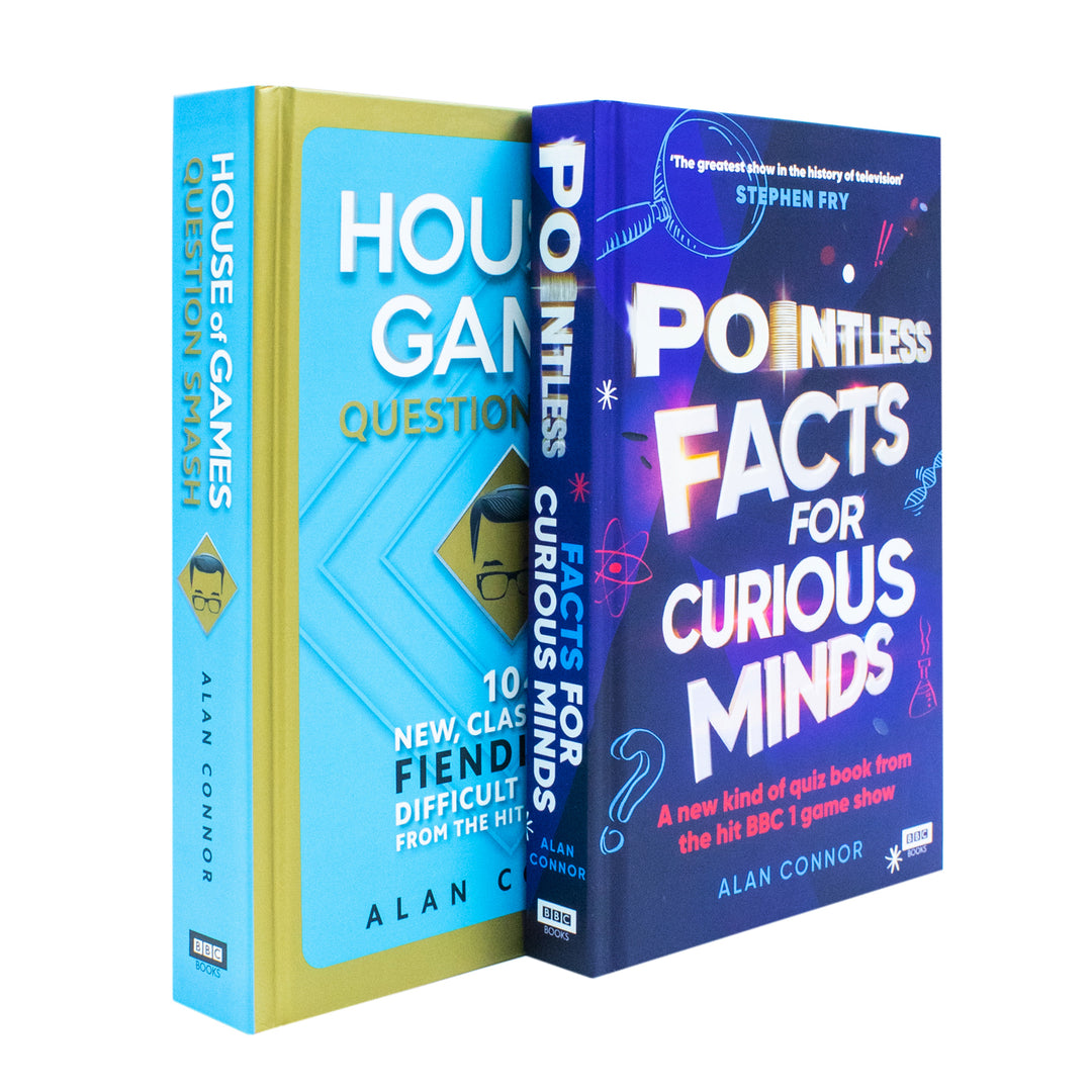 Alan Conner Alan Connor Collection 2 Books Set (House of Games Question Smash & Po ...
