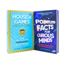 Alan Connor Collection 2 Books Set (House of Games Question Smash & Pointless Facts for Curious Minds)
