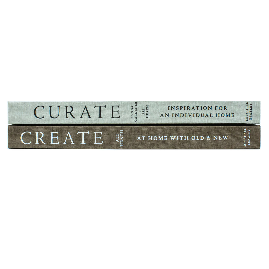 Curate Inspiration for an Individual Home and Create At Home with Old and New By Ali Heath, Lynda Gardener 2 Books Collection Set