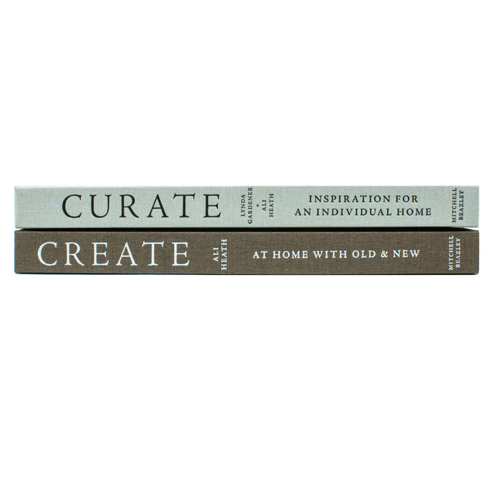 Curate Inspiration for an Individual Home and Create At Home with Old and New By Ali Heath, Lynda Gardener 2 Books Collection Set