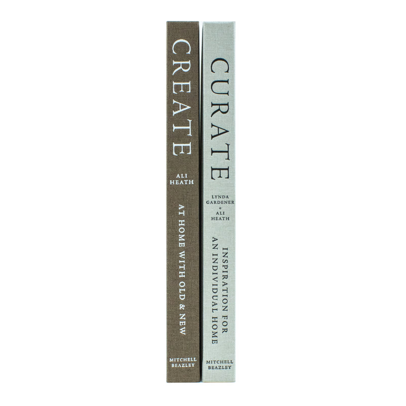 Curate Inspiration for an Individual Home and Create At Home with Old and New By Ali Heath, Lynda Gardener 2 Books Collection Set