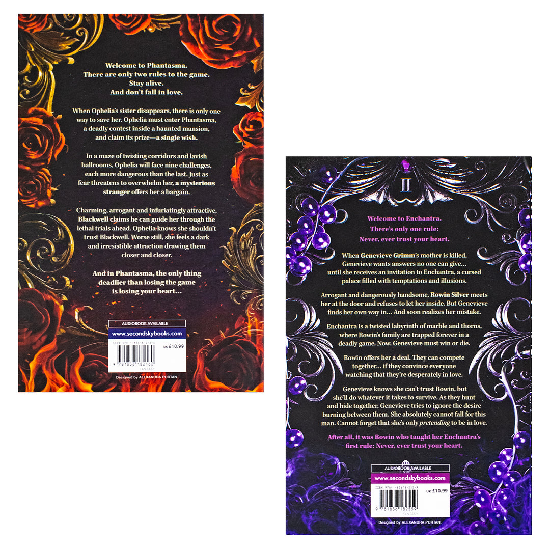 Wicked Games Series 2 Books Collection Set By Kaylie Smith (Enchantra, Phantasma)