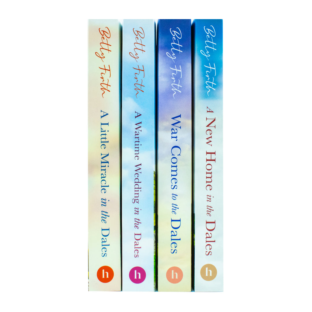 Made in Yorkshire Series 4 Books Collection Set By Betty Firth (A Wartime Wedding in the Dales, A New Home in the Dales, War Comes to the Dales And A Little Miracle In The Dales)