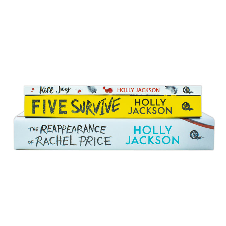 Holly Jackson Collection 3 Books Set (Kill Joy, The Reappearance of Rachel Price and Five Survive)